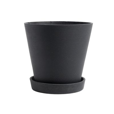 Flowerpot with Saucer XL Blumentopf mit Untersetzer Hay